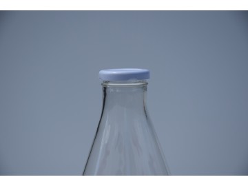 Sada skleněná láhev na mléko + skleničky - Dulcinea