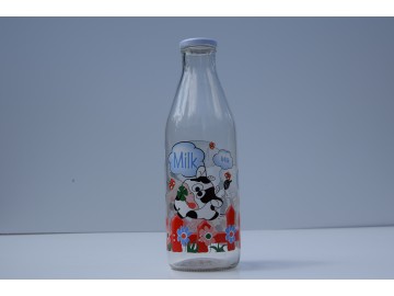 Skleněná láhev na mléko - Dulcinea
